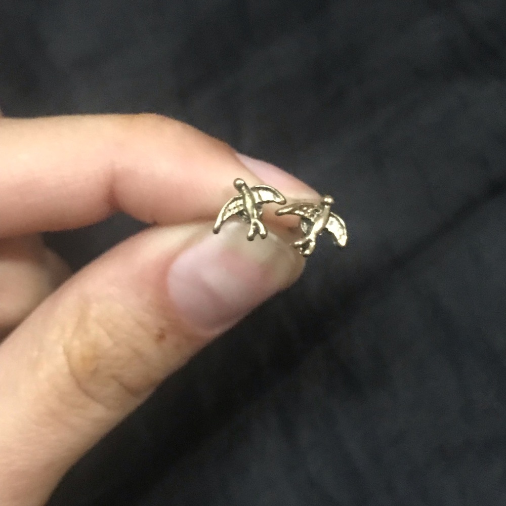 BIRD STUD EARRINGS
